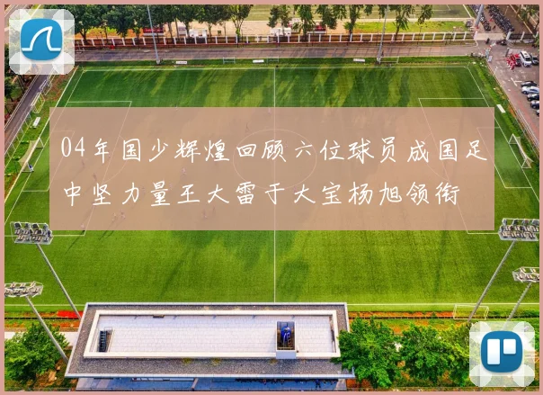 04年国少辉煌回顾六位球员成国足中坚力量王大雷于大宝杨旭领衔